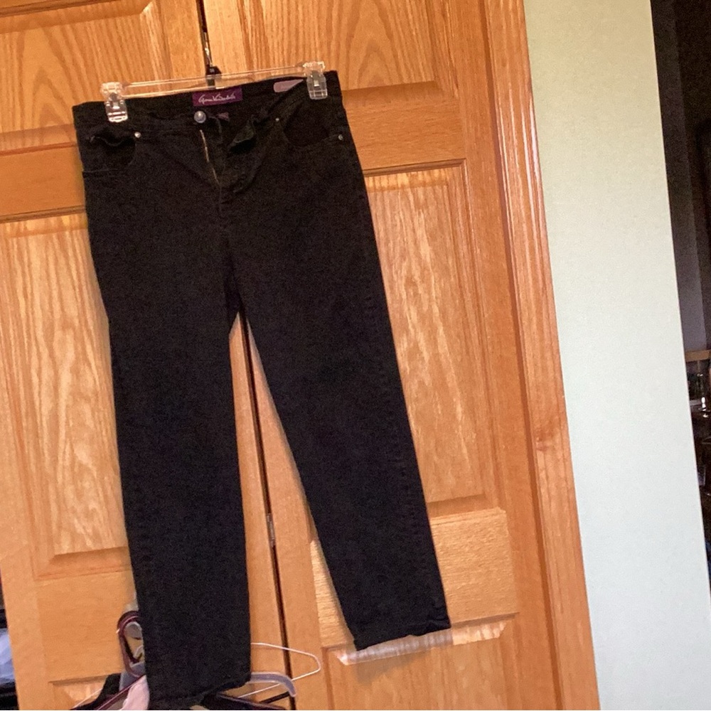 Gloria Vanderbilt Black Denim Jeans